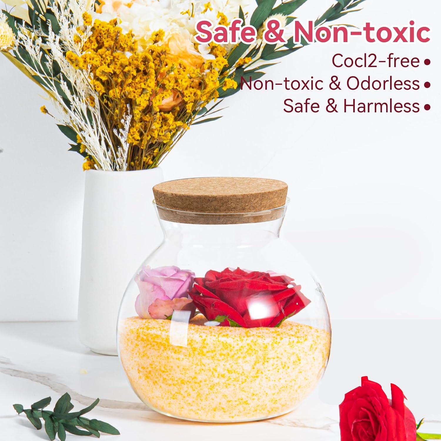 5 lb Flower Drying Crystals with Container
