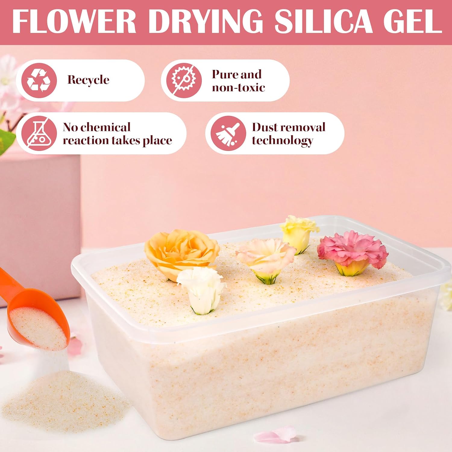 5 lb Reusable Flower Drying Crystals