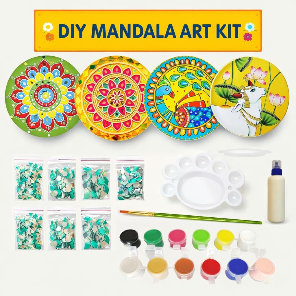 Four-Board Lippan Art Craft Kit